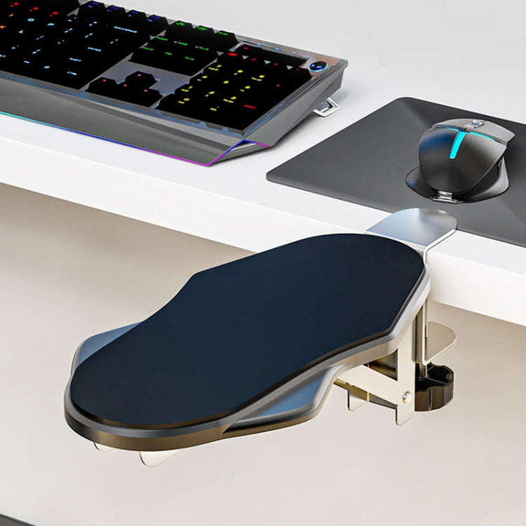 Punch-free Computer Desk Sponge Pad Hand Bracket Multifunctional Desk Elbow Rest, Basic, Folding,...