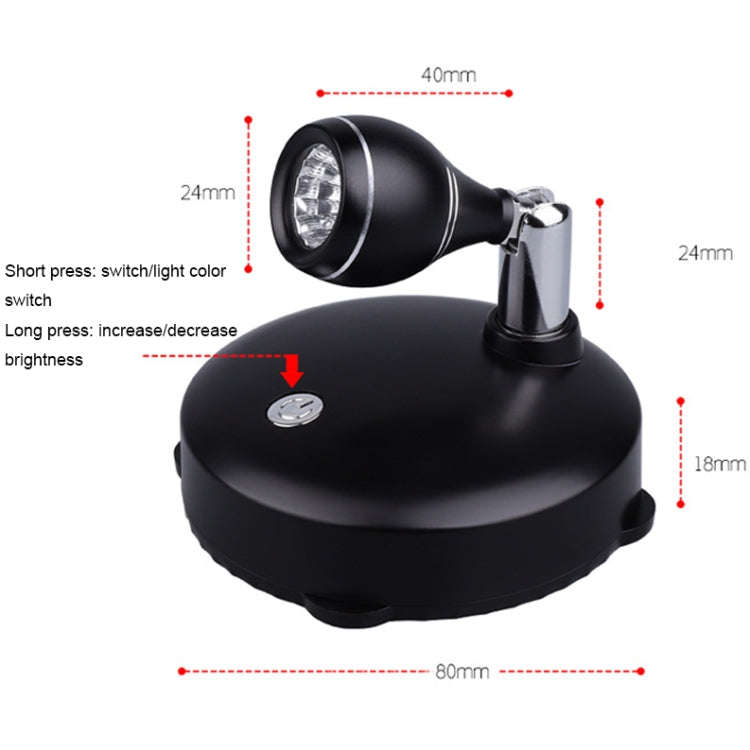 TL006-SIN Jewelry Art Exhibition USB Charging Decorative Wall-mounted LED Spotlights, Charging wi...