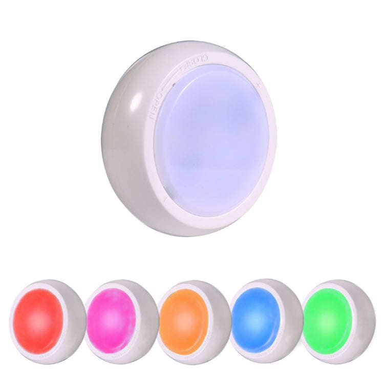 Ambience Pat Light Bedside Eye Protection Night Light, White Light Battery, RGBW Color Light Batt...