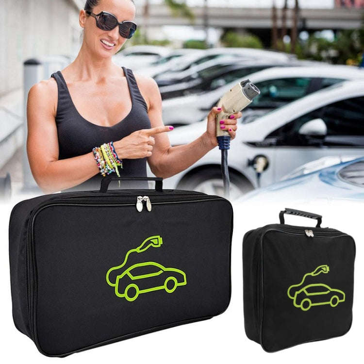 Electric Car Fireproof Charger Storage Bag, Material:, Square Flame Retardant, Rectangular Oxford...