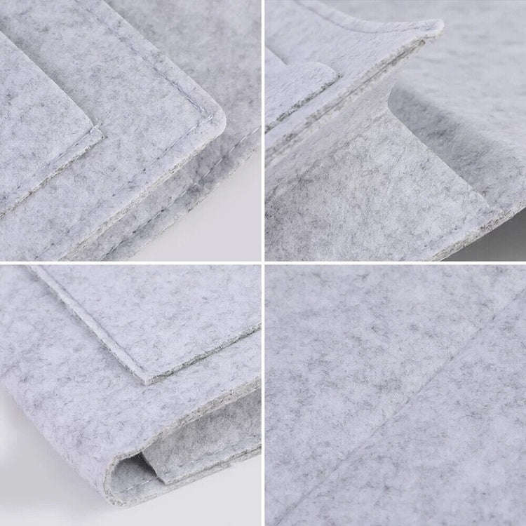 B05006 Felt Storage Bag Bedside Hanging Bag Sofa Bed Side Debris Storage Bag