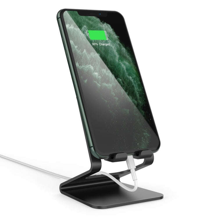 AhaStyle ST02 Mobile Phone Aluminum Alloy Fixed Bracket Storage Charging Base, ST02 (Black), ST02...
