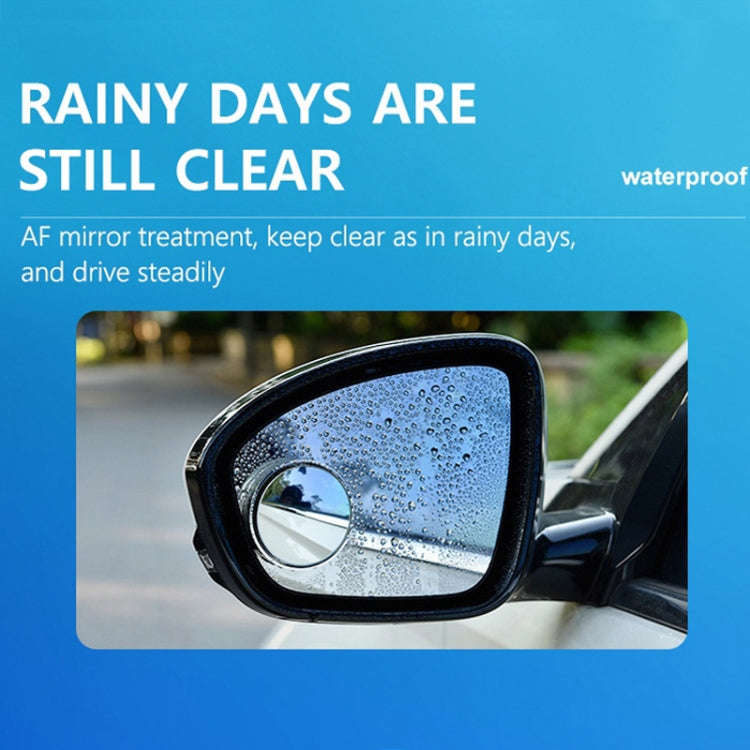 1pair Reversing Mirror Small Round Mirror HD Large View Suction Cup Blind Spot Mirror, Size: 5.5x...