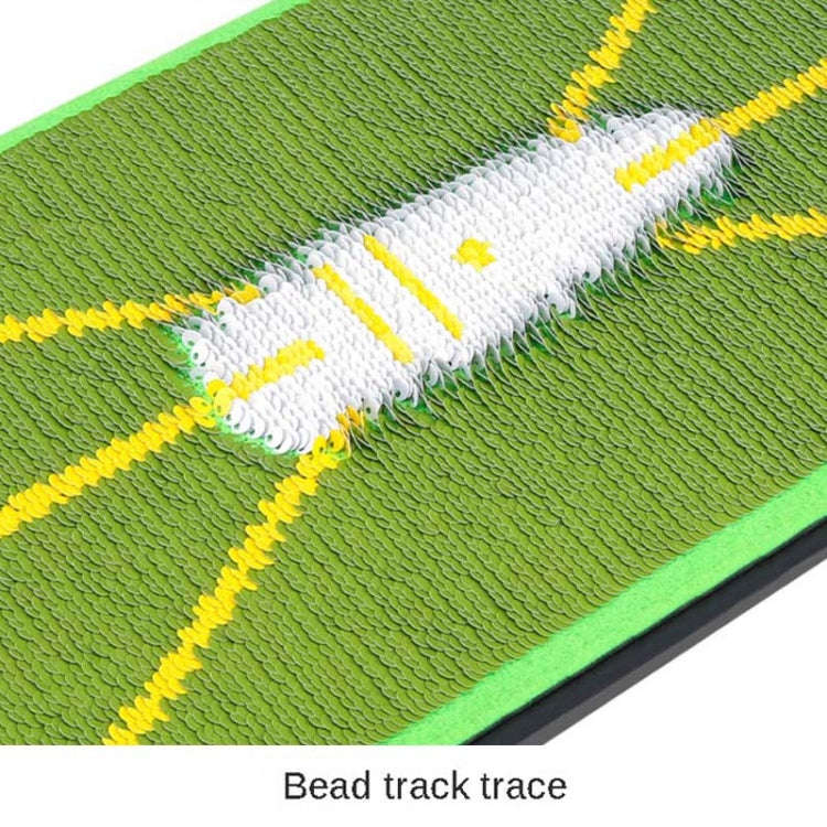 PGM DJD038 Golf Batting Pad Swing Practitioner Beads Training Trace Detection Cushion, Style:, Wi...