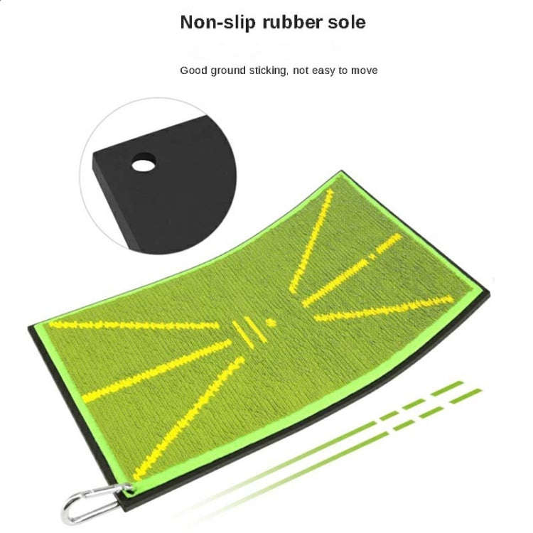 PGM DJD038 Golf Batting Pad Swing Practitioner Beads Training Trace Detection Cushion, Style:, Wi...