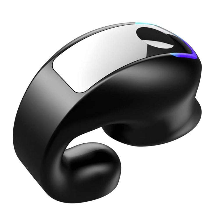 GD28 IPX4 Waterproof Single-ear Lightweight Clip Ear Bluetooth Earphone, GD28 Single Black, GD28 ...