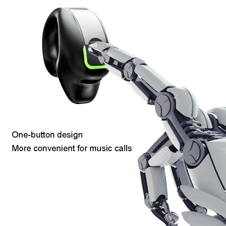 GD28 IPX4 Waterproof Single-ear Lightweight Clip Ear Bluetooth Earphone, GD28 Single Black, GD28 ...