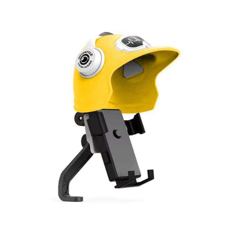 Small Helmet Sunscreen Phone Stand Bracket Motorcycle Mobile Phone Holder,Spec:, Handlebar White,...