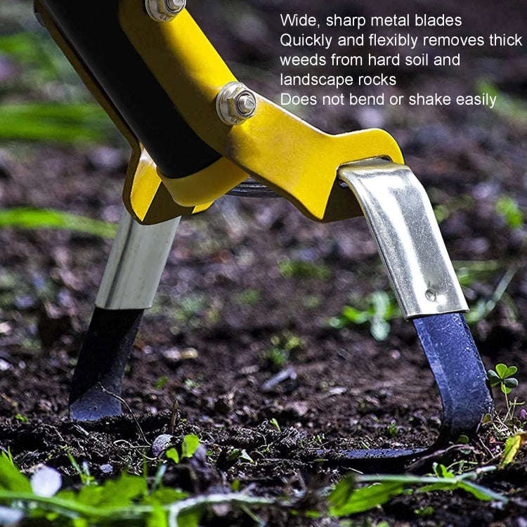 MYL-10 Stirrup Ring Weeding Hoes Garden Tools, 3 Sections 1.2m, 4 Sections 1.6m, 5 Sections 2.0m,...