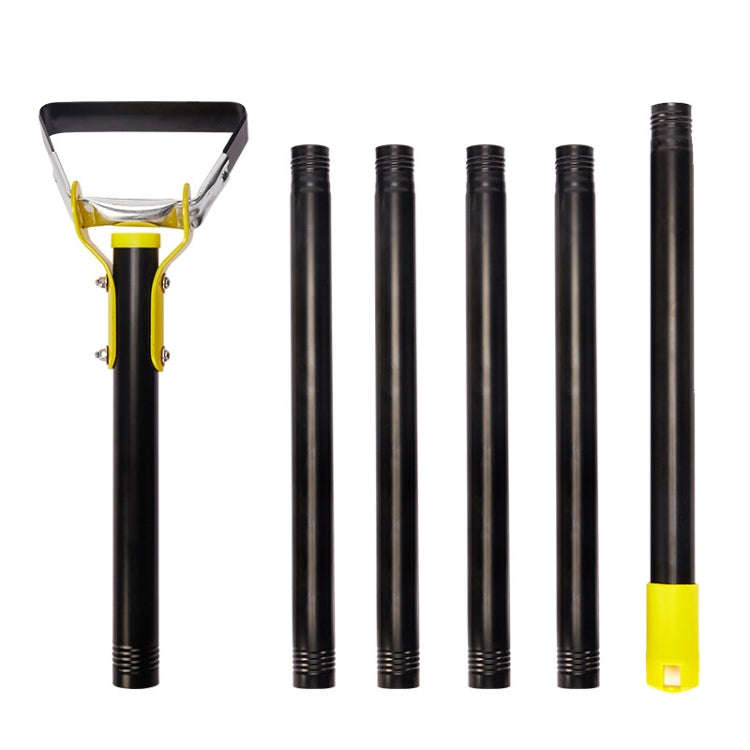 MYL-10 Stirrup Ring Weeding Hoes Garden Tools, 3 Sections 1.2m, 4 Sections 1.6m, 5 Sections 2.0m,...