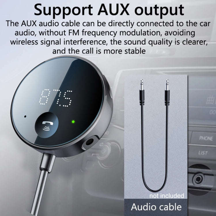 Car Bluetooth Receiver MP3 Player FM Music Transmitter, S-23, S-23 With Bracket