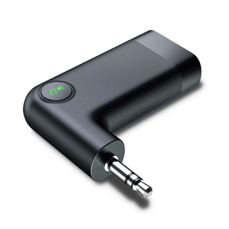 S-18 Car Mini AUX Audio Adapter Wireless Bluetooth 5.0 Receiver, S-18