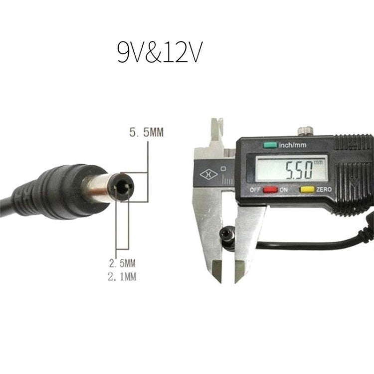 USB Booster Line Mobile Power Cord, 2pcs DC 5V to 9V, 2pcs DC 5V to 12V