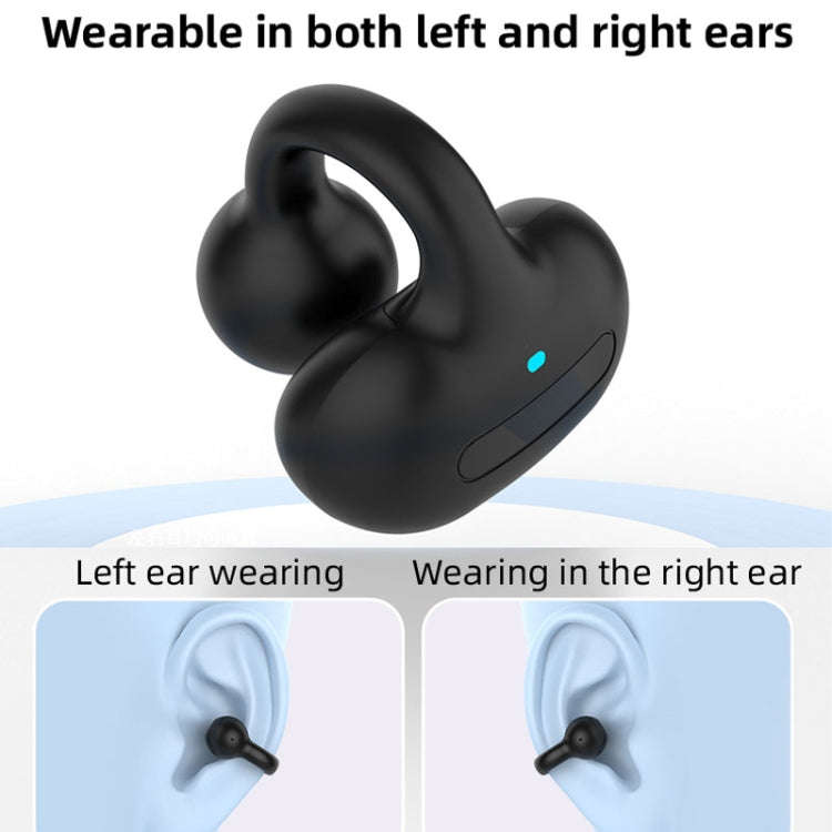 M-S8 Wireless Stereo Single Ear Clip-on Bluetooth Earphone, M-S8 Single Pink, M-S8 Single Blue, M...