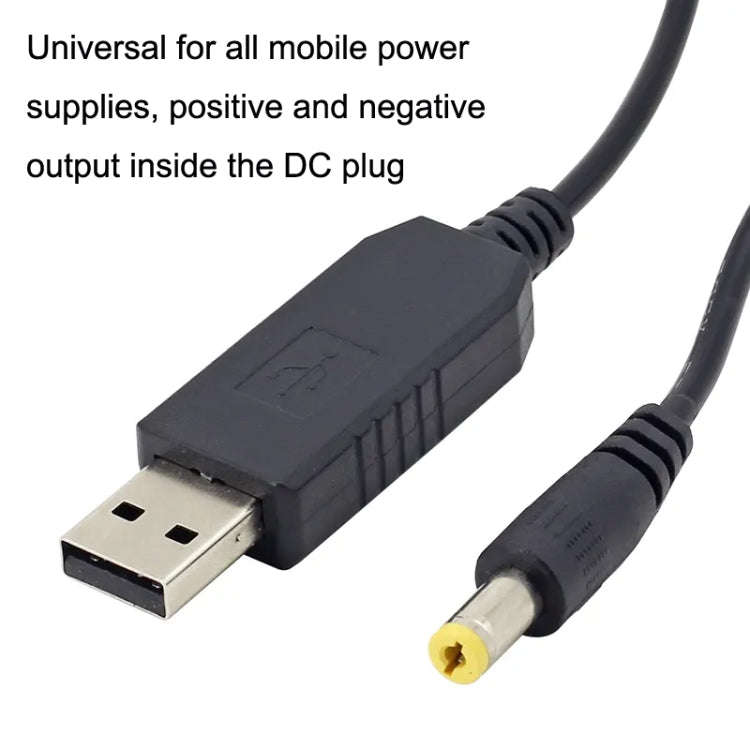 USB Booster Cable Mobile Power Router Power Cord, 2pcs DC 5v to 9v, 2pcs DC 5v to 12v