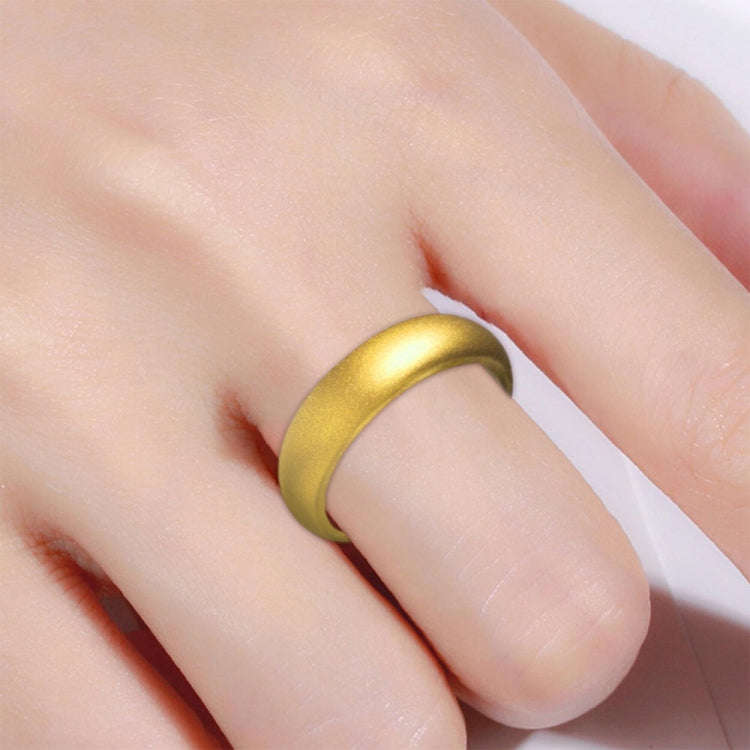SH100 5.7mm Wide Silicone Ring Glitter Couple Ring, No.4, No.5, No.6, No.7