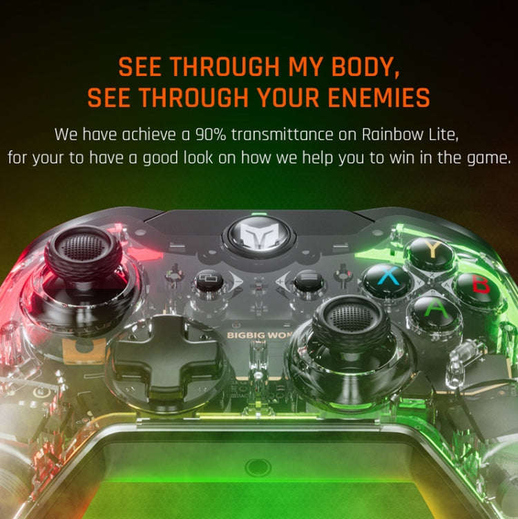RGB Light Wired Gamepad Controller For PC/Switch, BIGBIGWON C1 S