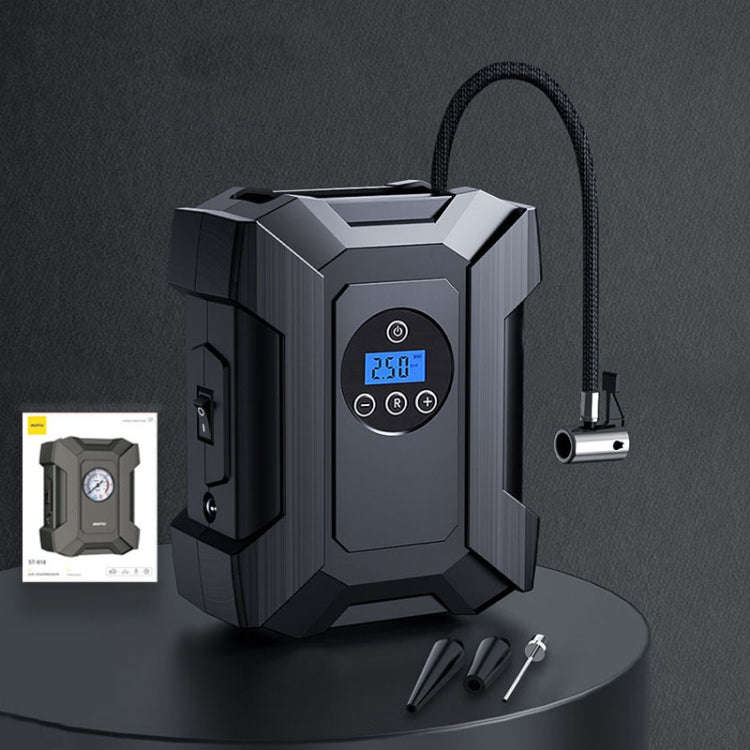 SUITU  ST-818 Wireless Car Air Pump Digital Display Tire Inflator With LED Lighting, Wireless Dig...