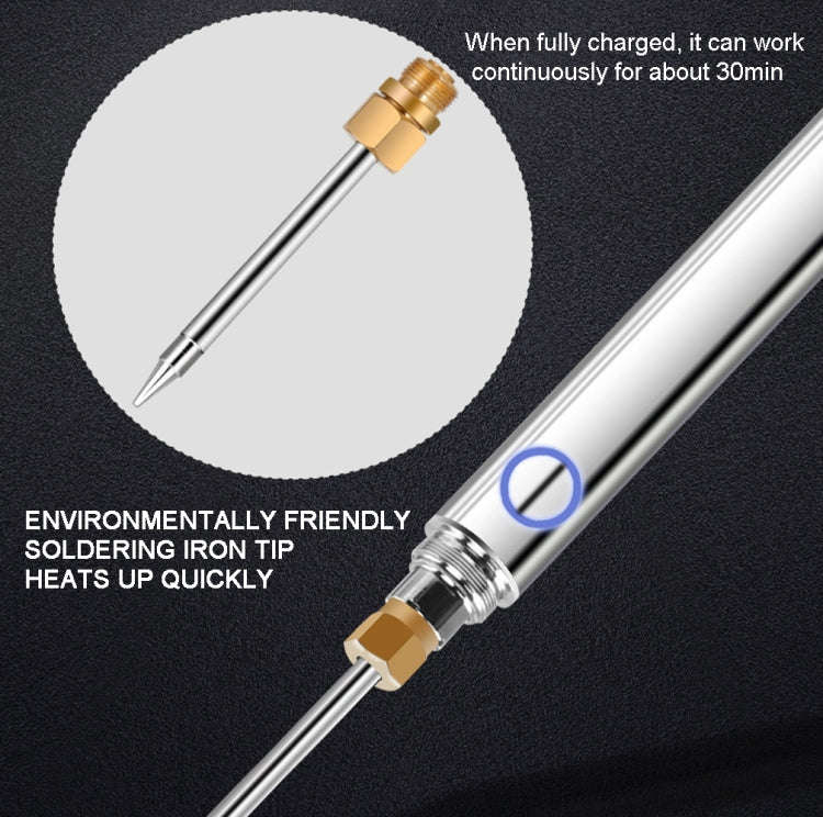 5V 15W Rechargeable Wireless Soldering Iron DIY Mini Soldering Pen, 5V 15W