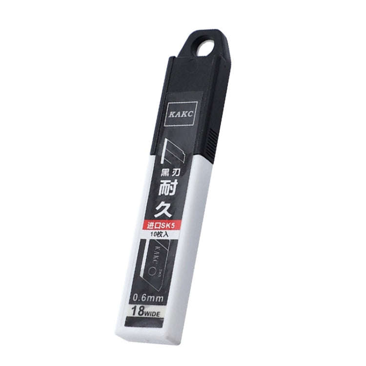 KAKC-18 Black Blade Cutter Blade 18mm Wall Cutter Blade, Specification:, 10pcs /Box, 100pcs /Box