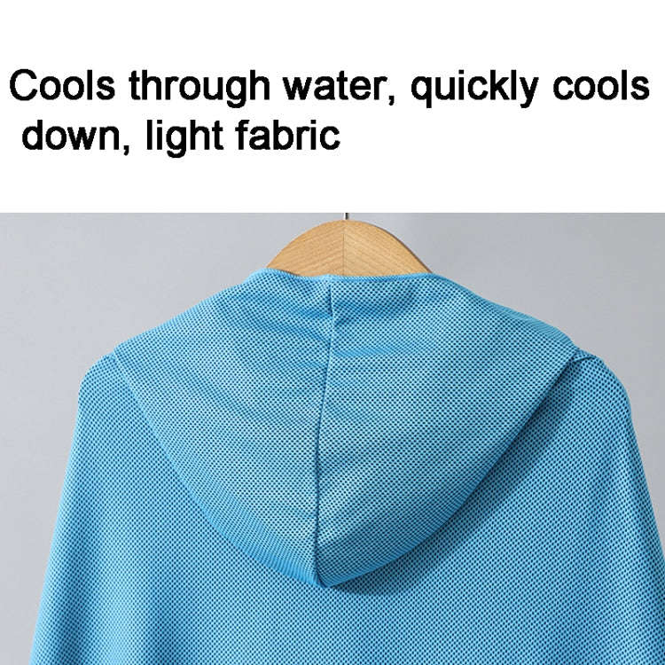 Cool and Quick-drying Beach Cloak Diving Hooded Changing Clothes Absorbent Towel, 60 x 145cm