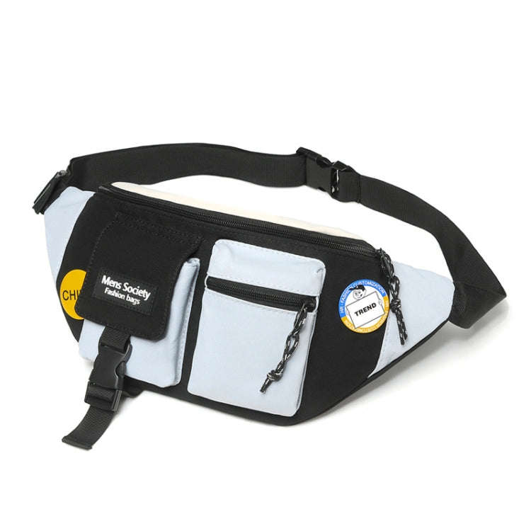 Canvas Crossbody Single Shoulder Backpack Light Sports Chest Bag, Black, Black+Lanyard, Orange, O...