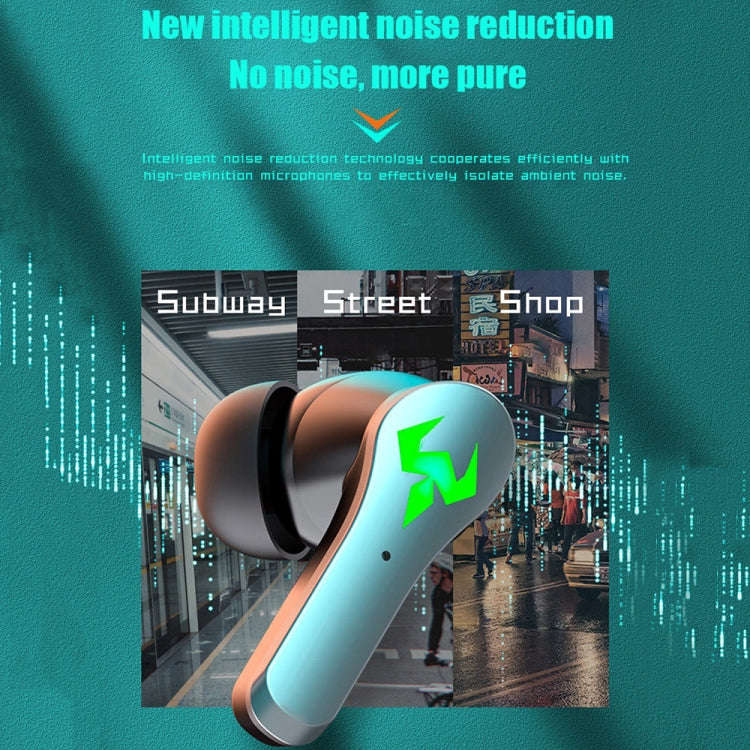 N35 TWS Colorful Light In-Ear Low Latency Wireless Bluetooth Game Earphones, Digital Display, Non...