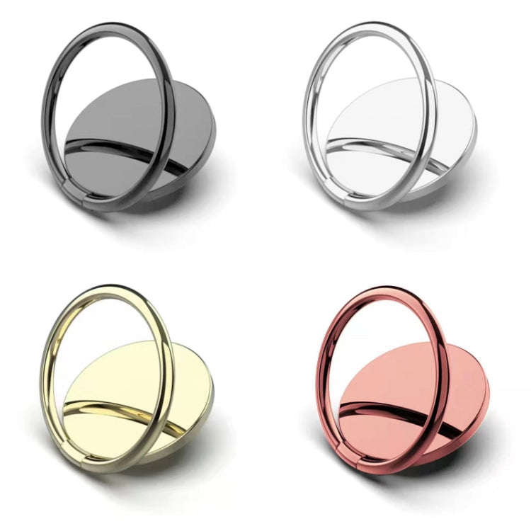 Full Metal Bracket 360 Degree Rotating Magnetic Phone Ring Buckle, 1pcs
