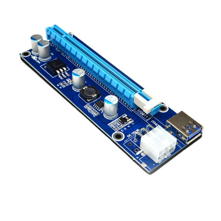 PCE164P-N03 VER006C Mini PCI-E 1X To 16X Riser For Laptop External Image Card, Blue Board 6pin, B...