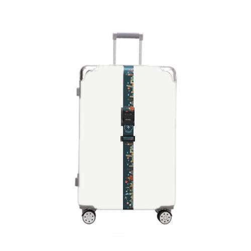 Luggage Fixed Anti-Mis-Opening Packing Strap, Honeycomb, Magic Color, Red Star, Travel Around, Sm...