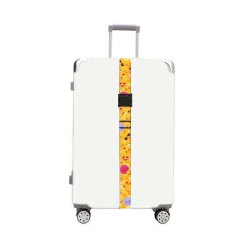 Luggage Fixed Anti-Mis-Opening Packing Strap, Honeycomb, Magic Color, Red Star, Travel Around, Sm...
