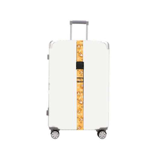 Luggage Fixed Anti-Mis-Opening Packing Strap, Honeycomb, Magic Color, Red Star, Travel Around, Sm...