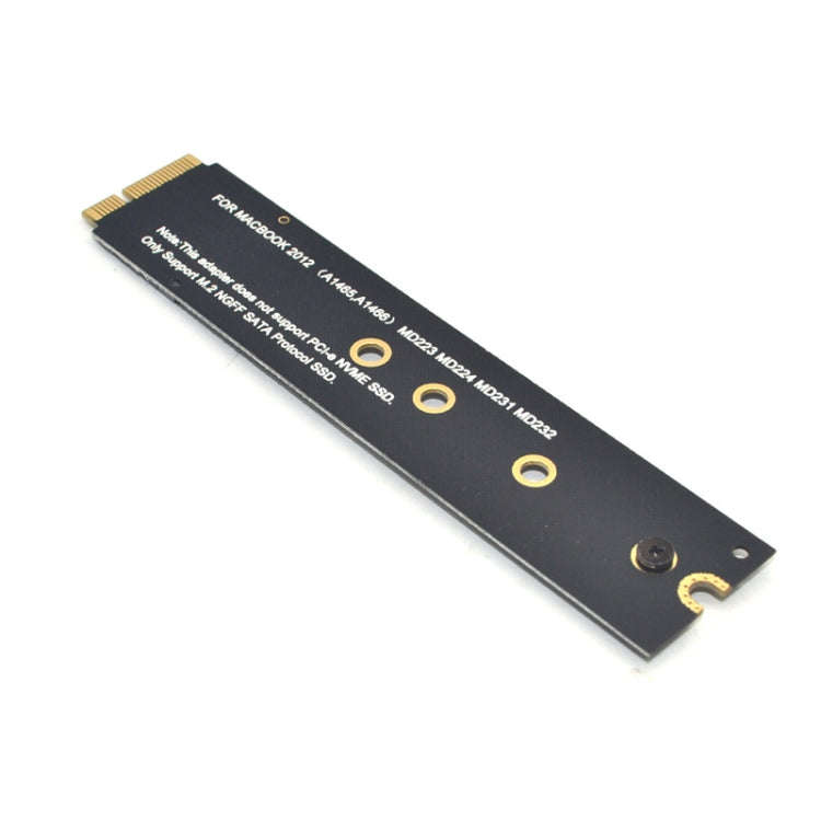 M.2 NGFF SATA To MAC SSD Adapter Riser Card For MacBook Air 2012 A1465 A1466, Long Type, With Scr...