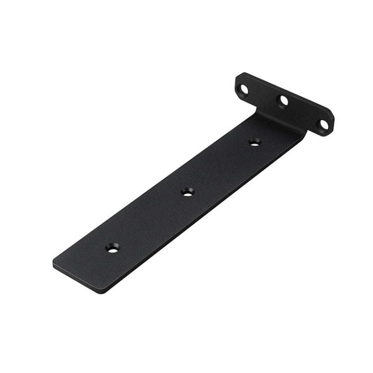 5mm Thick Triangular Bracket Bookshelf Partition Plate, 150mm Black, 200mm Black, 250mm Black, 30...