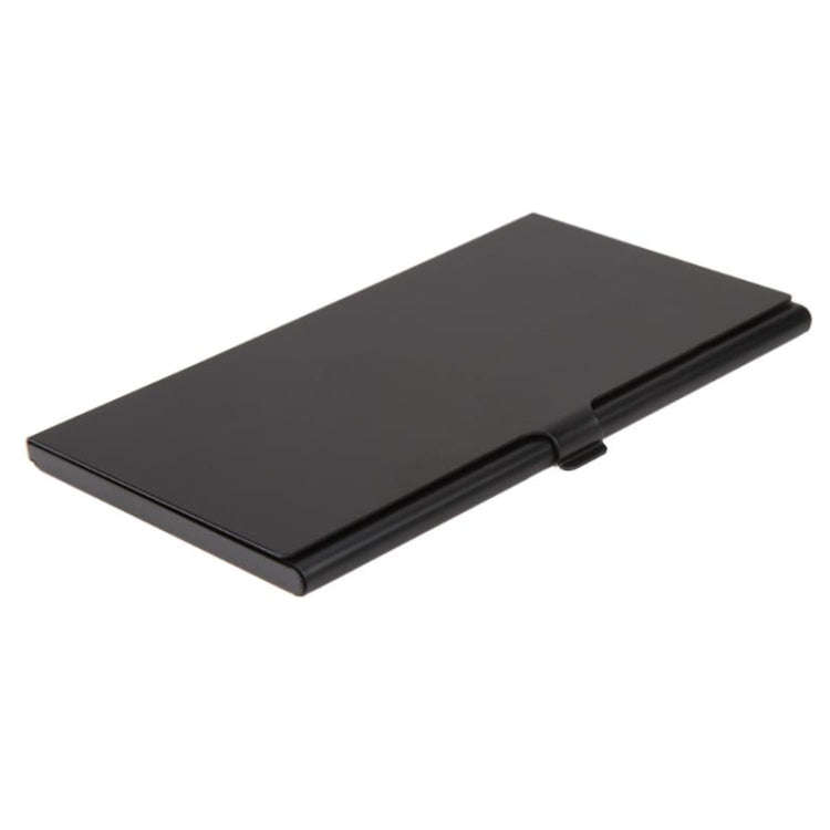 1SD+ 8TF  Aluminum Micro SD Cards Holder Pin Storage Box 9 solts for SD/ SIM/TF Memory Card, Blac...