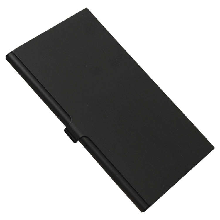 3SD Aluminum Alloy Memory Card Case Card Box Holders, Silver, Black