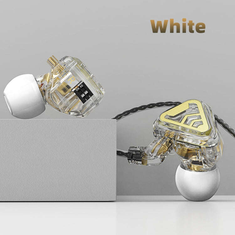 CVJ In-Ear Wired Gaming Earphone, White, Black, Blue, Green, With Mic White, With Mic Black, With...