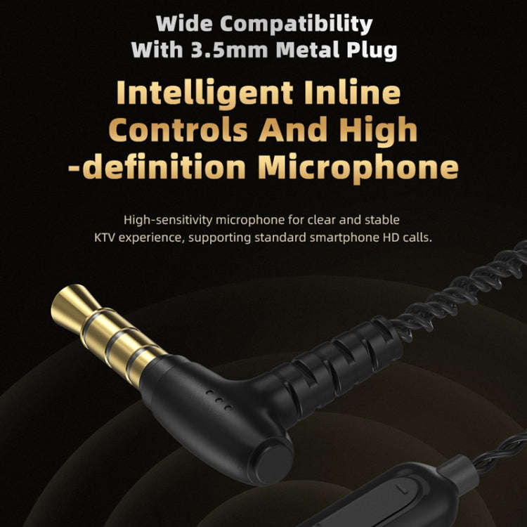 CVJ In-Ear Wired Gaming Earphone, White, Black, Blue, Green, With Mic White, With Mic Black, With...