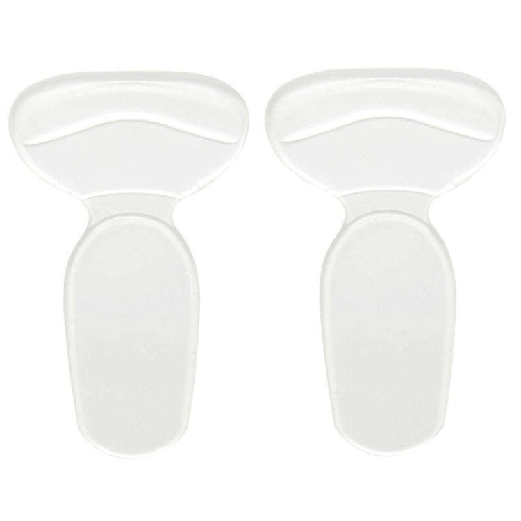 1pair 2 in 1 Half Size Forefoot Pad Anti-drop Sandal Heel Sticker