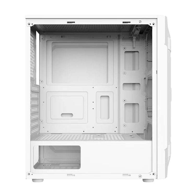 EVESKY Acrylic Side Transparent ATX Computer Case With 6 Fans Position And USB 3.0 Interface, Bla...