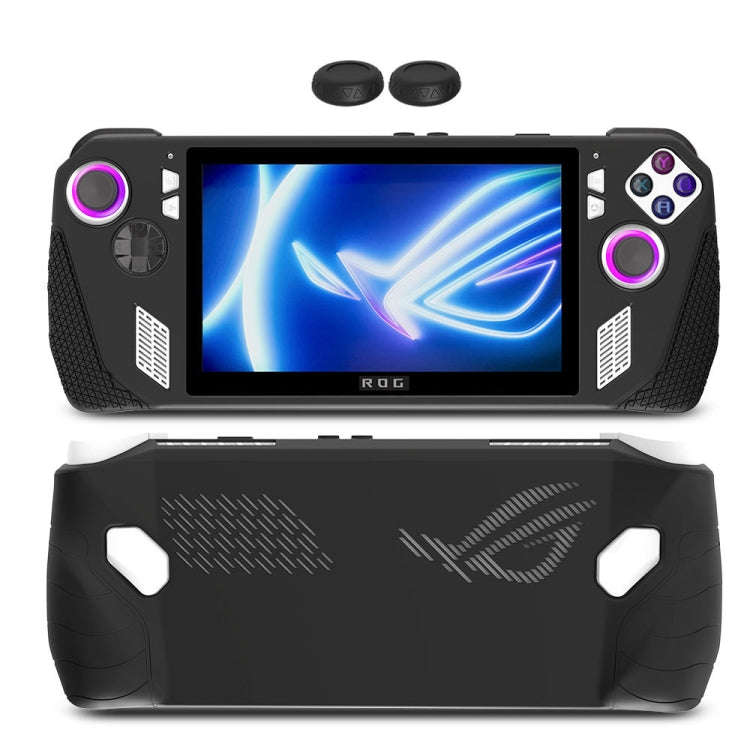 For ASUS Rog Ally Gaming Console Multicolor Silicone Case With 2 Button Caps, Black, Red, Blue, G...