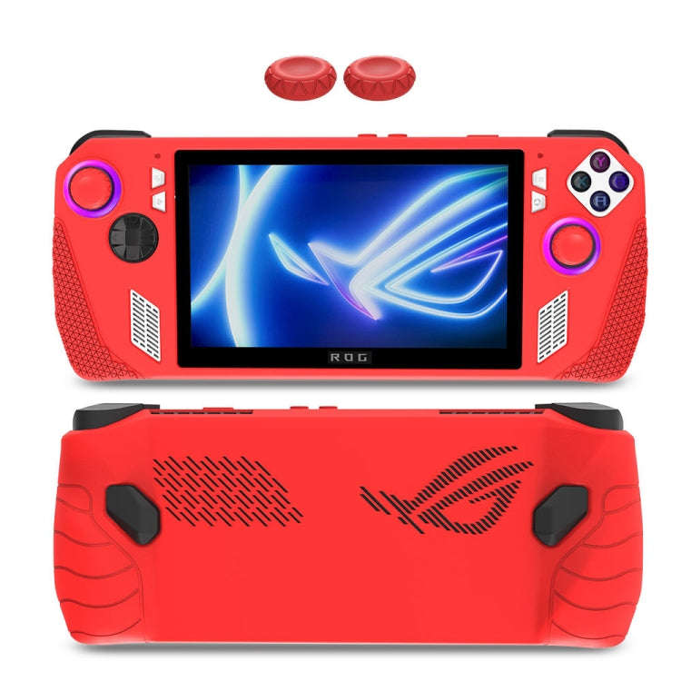 For ASUS Rog Ally Gaming Console Multicolor Silicone Case With 2 Button Caps, Black, Red, Blue, G...