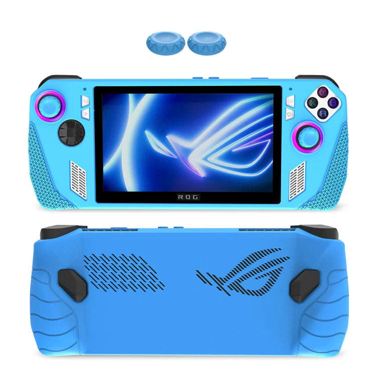 For ASUS Rog Ally Gaming Console Multicolor Silicone Case With 2 Button Caps, Black, Red, Blue, G...