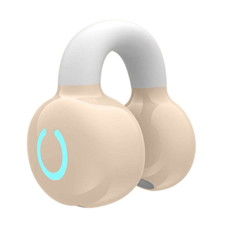 Single Ear Stereo Ear Clamp Type Bone Conduction Bluetooth Earphone, YX09 (Skin Color), YX09 (Bla...