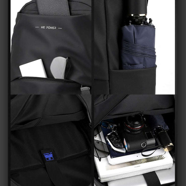 WEPOWER Lightweight Outdoor Travel Commute Business Waterproof Large Capacity Computer Backpack