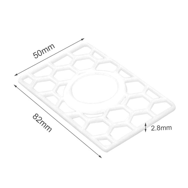 For AirTag 2nd Gen / AirTag 1st Gen Location Tracker Card Shape Honeycomb Protective Cover, Honey...