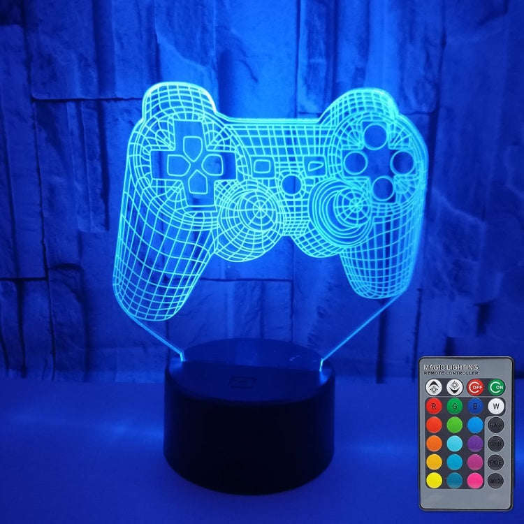 3D Game Handle Three-dimensional Colorful LED Lights, Touch Black Base, Touch Crack Base, Touch B...