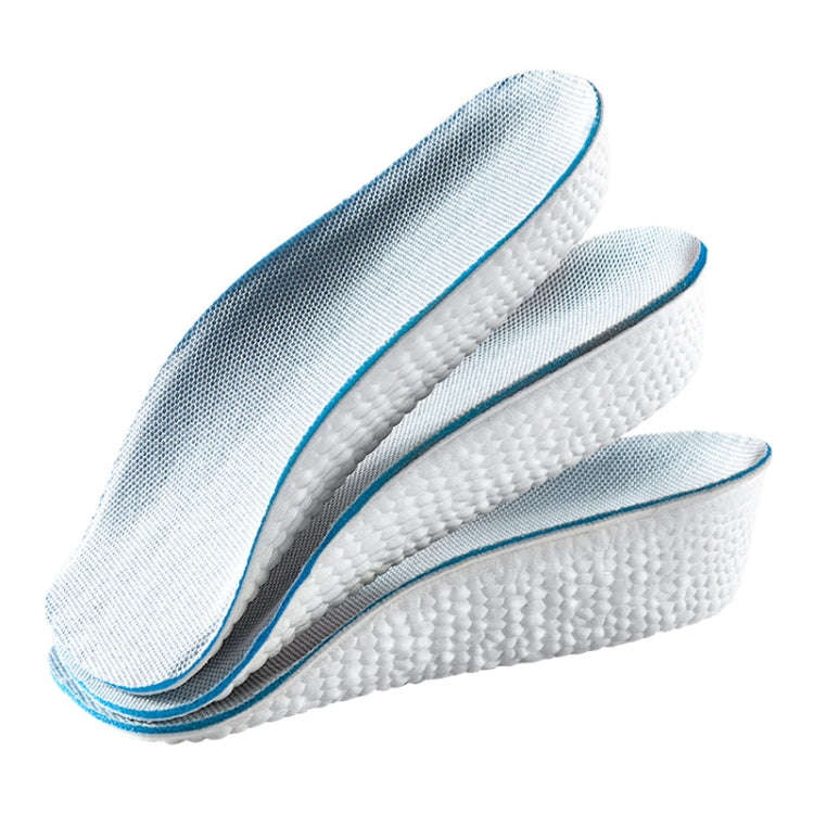 Insoles Light Weight Soft Elastic Arch Support Shoes Pads, 2.5CM Increase Height Men, 3.5CM Incre...