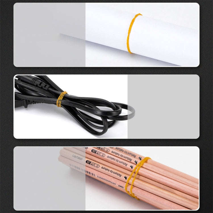 Deli 3218 100pcs/Pack Office Supplies Rubber Band Rubber Ring