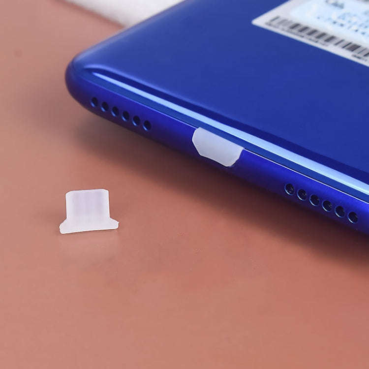 Micro USB Universal Cell Phone Dust Plug Power Silicone Charging Port Plug, Micro USB (Black), Mi...